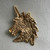 Vintage 10K Gold Unicorn Charm | Diamond Cut Unicorn Pendant