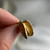 Vintage Gold Open Seashell Charm – Dimensional Shell Pendant