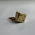 Vintage 14K Gold Dice Charm | Lucky Gambling Pendant