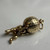 Vintage 10K Gold Atlas Holding Globe Charm | Greek Mythology Pendant
