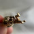 Vintage 10K Gold Atlas Holding Globe Charm | Greek Mythology Pendant