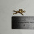 Vintage 10K Gold Football Player Charm | #18 Sports Pendant