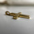 Vintage 10K Yellow Gold Cross Pendant – Solid Gold Religious Charm