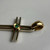 Vintage 14K Gold & White Gold Emerald Cross Pendant