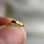 Vintage 10K Yellow Gold Textured Cross Pendant Charm