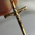 Vintage 10K Gold Crucifix Cross Pendant | Jesus Religious Charm