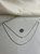 Vintage Italian 10K White Gold Curb Chain Necklace 24”