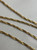 Vintage 10K Yellow Gold Singapore Chain Necklace 18” Italy