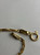 Vintage 10K Yellow Gold Singapore Chain Necklace 18” Italy