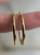 Vintage 10K Yellow Gold Hoop Earrings | Classic Gold Hoops