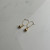 Vintage 10K Gold Hollow Ball Drop Earrings | JJT