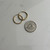 Vintage 10K Yellow Gold Huggie Hoop Earrings – Classic Small Hoops