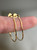 Vintage 14K Yellow Gold Chain Loop Drop Earrings