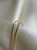Vintage 10K Yellow Gold Long Hook Drop Earrings | Minimalist Gold Earrings