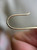 Vintage 10K Yellow Gold Long Hook Drop Earrings | Minimalist Gold Earrings