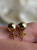 Vintage 14K Yellow Gold Ball Stud Earrings – Classic Gold Sphere Studs