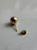Vintage 14K Yellow Gold Ball Stud Earrings – Classic Gold Sphere Studs