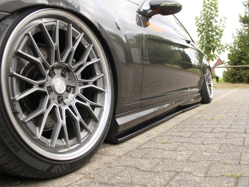 Maxton Design Side Skirts Diffusers Mercedes CL 500 C216 Amgline (2006-2010) - Textured