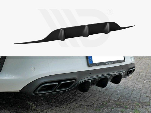 Maxton Design Rear Valance Mercedes C 205 63 AMG Coupe (2016-2018) - Textured