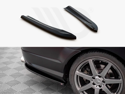 Maxton Design Rear Side Splitters Mercedes-Benz C Coupe / Sedan / Estate Amg-Line C204 / W204 Facelift / S204 Facelift