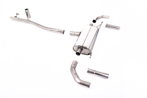 Milltek Cat-back - GPF/OPF Back System - Non-Valved - Connects to OE Tailpipes - A35 AMG 2.0 Turbo (Saloon/Sedan Only - OPF/GPF Models) - 2019 - 2021 - SSXMZ147