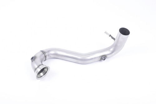 Milltek Large-bore Downpipe and De-cat - For fitment with the Milltek Sport Cat Back System Only - CLA45 AMG 2.0 Turbo - 2013-2020 - SSXMZ117_1