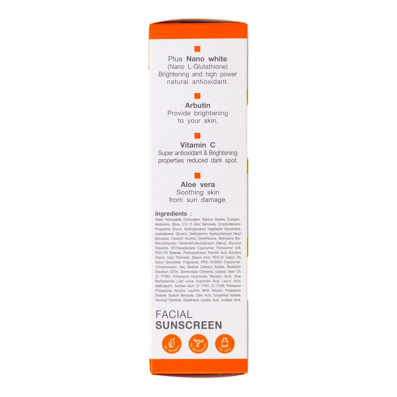 glutathione sunscreen CareVeda Glutathione Sunscreen SPF 50++ Enriched with Hyaluronic & Kojic  Acid For All Skin Types 50gm main image 1