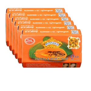 Asantee Herbal Facial Soap Pack of 6 Asantee Herbal Facial Soap Pack of 6