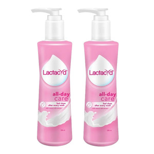 Lactacyd All Day Care Feminine Wash 250ml Pack of 2 Lactacyd All Day Care Feminine Wash 250ml Pack of 2