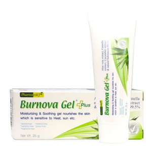 Burnova Gel Plus Aloe Vera Centella and Cucumber Extract 70 g Burnova Gel Plus Aloe Vera Centella and Cucumber Extract 70 g