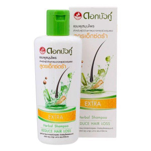 Twin Lotus Dok Bua Ku Extra Herbal Shampoo to Reduce Hair Loss 300ml Twin Lotus Dok Bua Ku Extra Herbal Shampoo to Reduce Hair Loss 300ml