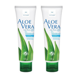 Vitara Aloe Vera Plus Panthenol Gel Pack of 2 Vitara Aloe Vera Plus Panthenol Gel Pack of 2
