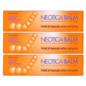 Neotica Balm for Muscle Aches 100g Pack of 3 Neotica Balm for Muscle Aches 100g Pack of 3