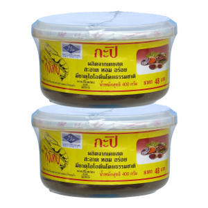 Thai Isaan Style Shrimp Paste 400g Pack of 2 Thai Isaan Style Shrimp Paste 400g Pack of 2