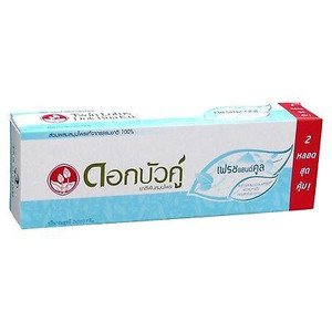 Twin Lotus Fresh and Cool Natural Herbal Toothpaste 180g Pack of 2 Twin Lotus Fresh and Cool Natural Herbal Toothpaste 180g Pack of 2