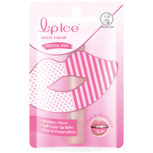 Mentholatum Magic Color Lip Crystal Pink Mixberry Lip Balm
