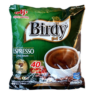 Birdy Espresso 3 in 1 Instant Coffee 40 Sachets Birdy Espresso 3 in 1 Instant Coffee 40 Sachets