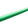Close-up of a green foam wall support component used in spill containment berm construction.