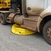 High-quality yellow spill containment berm showing durable construction and secure sealing for safe containment.