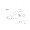 15 Gallon RV Holding Tank H-79 (OR). Technical drawing of a polyethylene holding tank designed for your rv and camper.