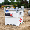 A Picture of FuelCube Stationary, Double Walled 243 US Gallon Gasoline Storage Tank
