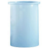 15 Gallon PE Ronco White Cylindrical Open Top Tank | 15LDPE