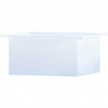 50 Gallon PE Ronco White Rectangular Open Top Tank | 30X24X18PE