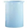 7.5 Gallon PE Ronco White Cylindrical Open Top Tank | 712LDPE