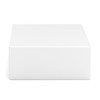 An image of a 50 Gallon PE Ronco White Rectangular Open Top Tank | 30X24X18PE