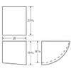23 Gallon Marine Fresh Water Tank | B498