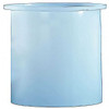 An image of a 1850 Gallon PE Chem-Tainer White Cylindrical Open Top Tank | TC8283AA