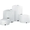 An image of a 22 Gallon Norwesco White Vertical Storage Tank | 43608
