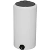 An image of a 40 Gallon Norwesco White Vertical Storage Tank | 44848