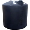 An image of a 220 Gallon Norwesco Black Plastic Vertical Water Storage Tank | 43870